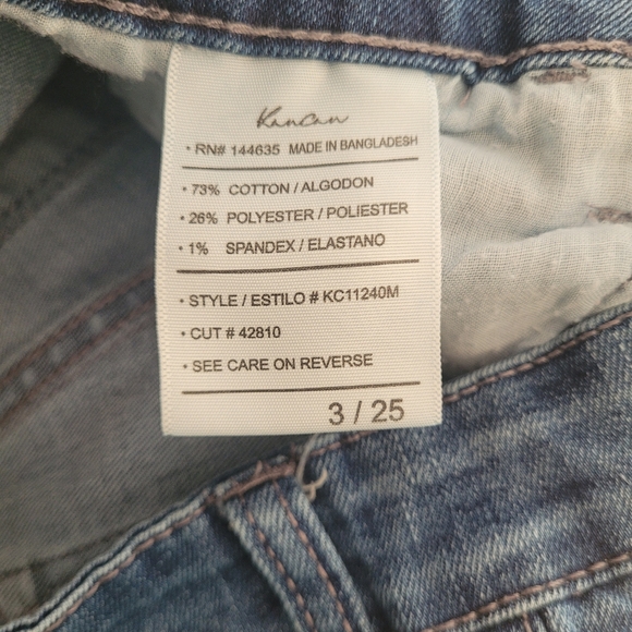KANCAN Tianna Mid Rise Super Skinny ** Size 3 / 25 **  EUC!!! - Picture 7 of 7
